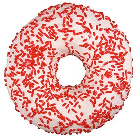 Red & White Donut