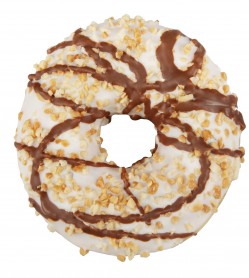 Vanilla and Nutty Cream Donut