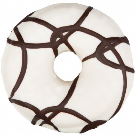White Drizzle Donut